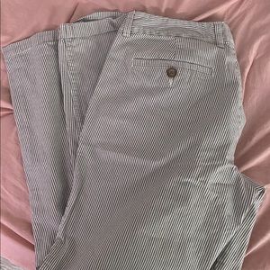 Gap striped pants size 6